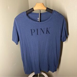 PINK Victoria Secret Navy Blue Long T-Shirt